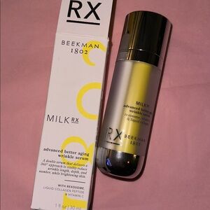 Beekman 1802 MilkRX Advanced Better Aging Wrinkle Serum NEW 30ml
